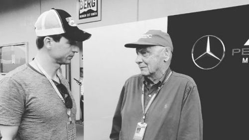 Niki Lauda e lo sci